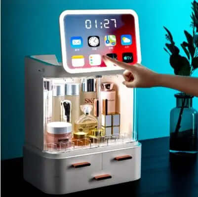 Boîte de rangement à écran LED Boutique Ecom